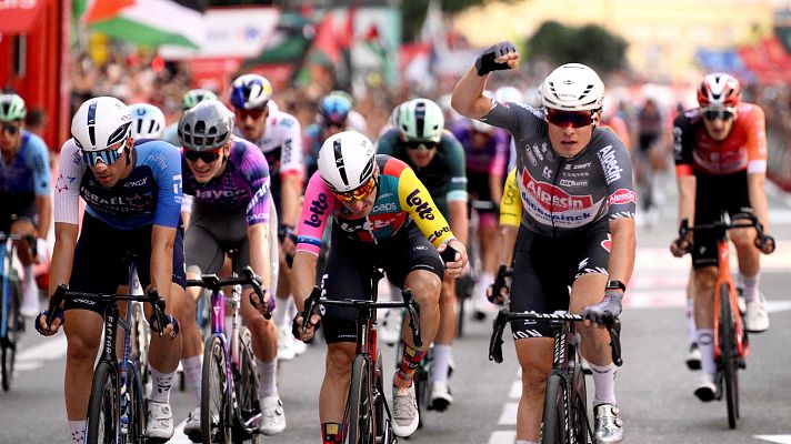 Vuelta ciclista a España - La Vuelta 2025: Final de la etapa 8