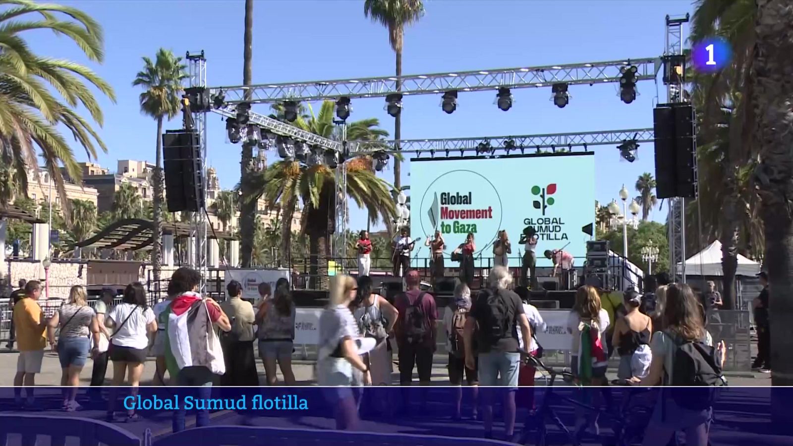 Barcelona escalfa motors per acomiadar la Global Sumud Flotilla