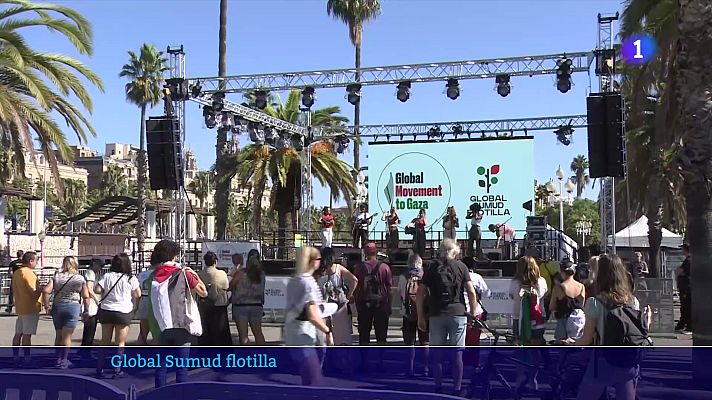 L'Informatiu - Barcelona escalfa motors per acomiadar la Global Sumud Flotilla