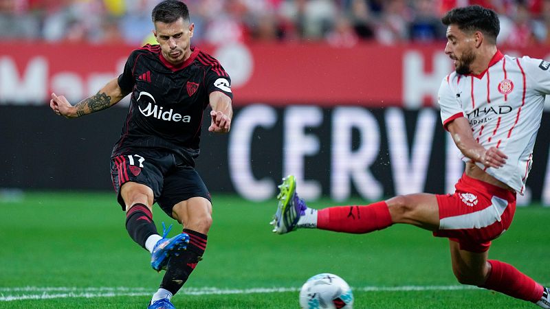 Girona - Sevilla: resumen partido 3 jornada de Primera | Ver