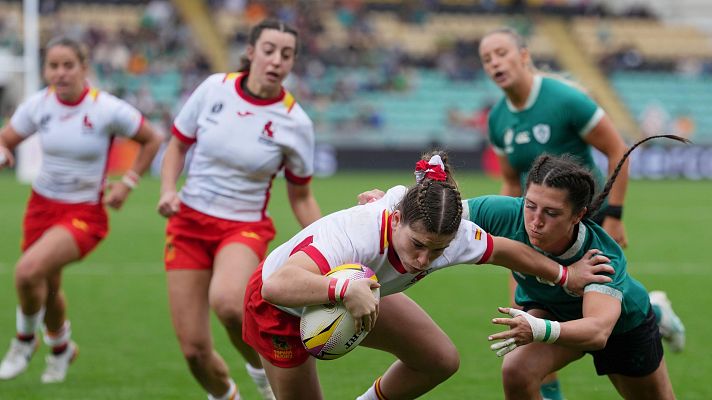Rugby - Campeonato del Mundo Femenino: Irlanda - España