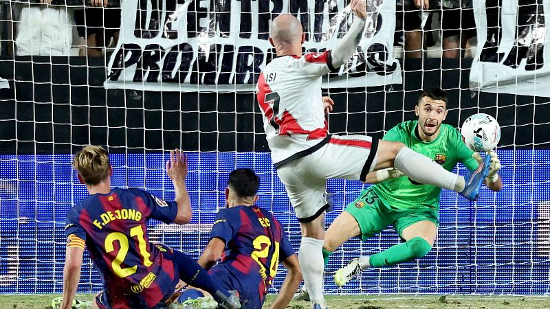 Rayo - Barcelona: resumen partido de la 3 jornada de Primera | Ver