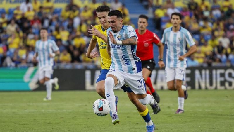 Las Palmas - Mlaga: resumen partido 3 jornada de Segunda | Ver