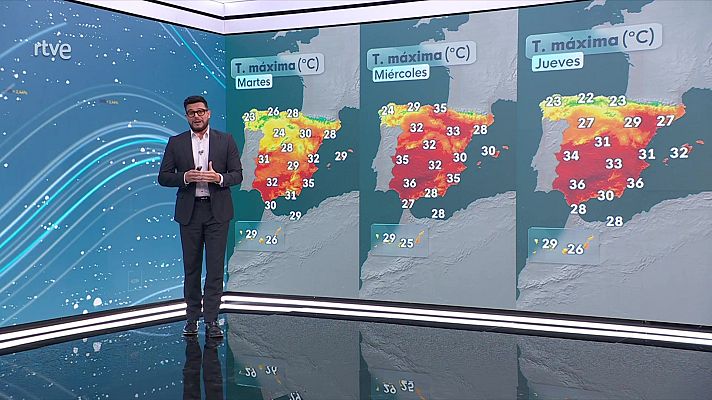 El tiempo - Temperaturas máximas elevadas en el litoral de Valencia.