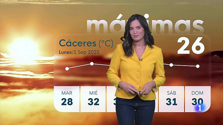 Noticias de Extremadura - El Tiempo en Extremadura - 01/09/2025