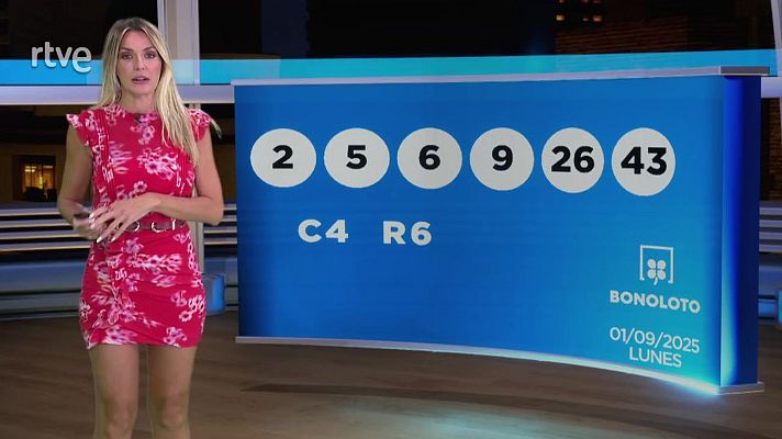 Loterías - Sorteo de la Bonoloto y Primitiva del 01/09/2025
