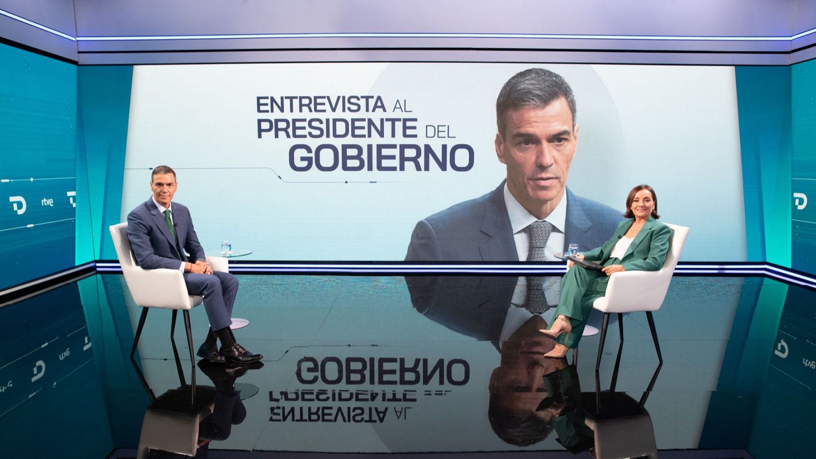 Entrevista a Pedro Sánchez en TVE Lengua de signos | Vídeo completo - Telediario en lengua de signos | Ver