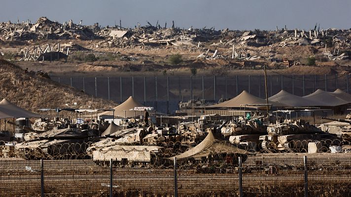 Telediario 2 - Los ataques israelíes matan a más de 100 personas en Gaza