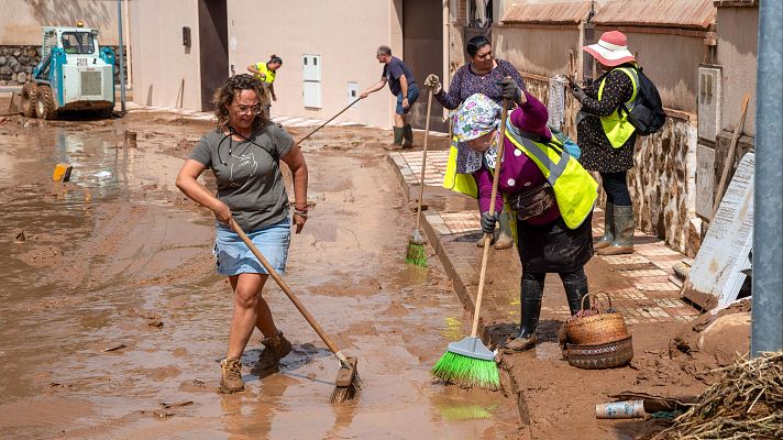 Telediario 1 - Se cumplen dos años de la dana en la que murieron ocho personas en España