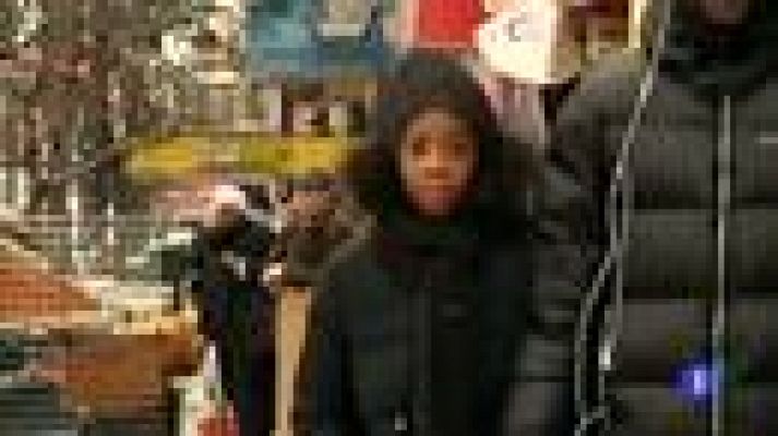 Telediario 1 - La comunidad afroamericana ve a Obama como uno de los suyos