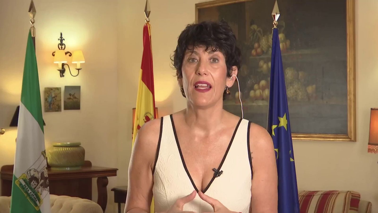 El Gobierno pide compatibilizar las protestas contra el equipo israelí en La Vuelta sin que sean un "riesgo" para los ciclistas - La hora de La 1 | Ver