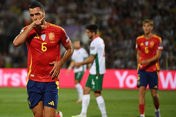 Fútbol - Clasificación Campeonato del Mundo 5ª jornada: Bulgaria - España