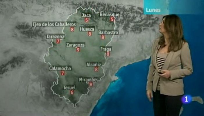 El tiempo en Aragón - 21/01/13