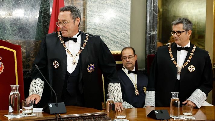 Telediario 1 - García Ortiz, en la apertura del año judicial: "Si estoy aquí es porque creo en la justicia"