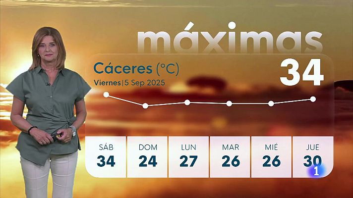 Noticias de Extremadura - El Tiempo en Extremadura - 05/09/2025