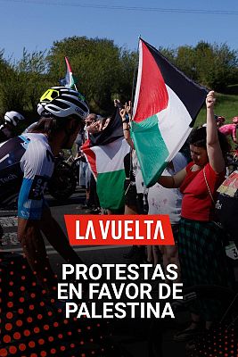 Ciclismo - Nuevas protestas por Palestina en La Vuelta