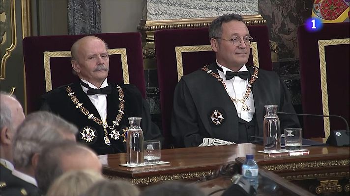 L'Informatiu - Tensa obertura de l'any judicial per la presència de García Ortiz