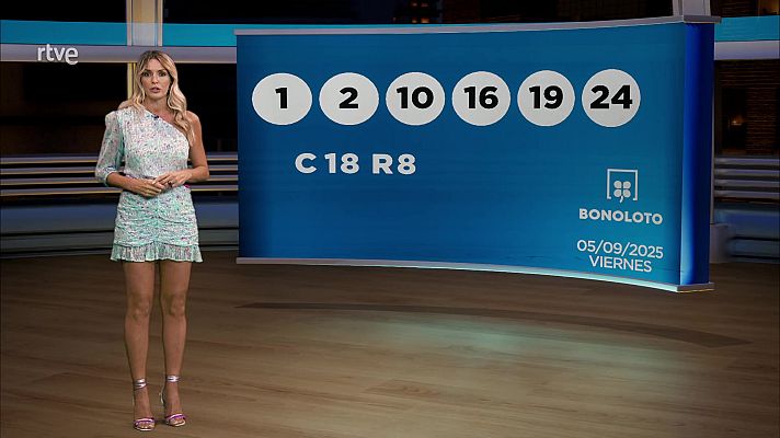 Loterías - Sorteo de la Bonoloto y Euromillones del 05/09/2025