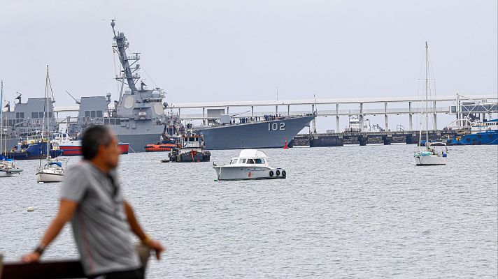 Telediario Matinal - Continúa la escalada de tensiones entre Trump y Maduro con un nuevo cruce de amenazas