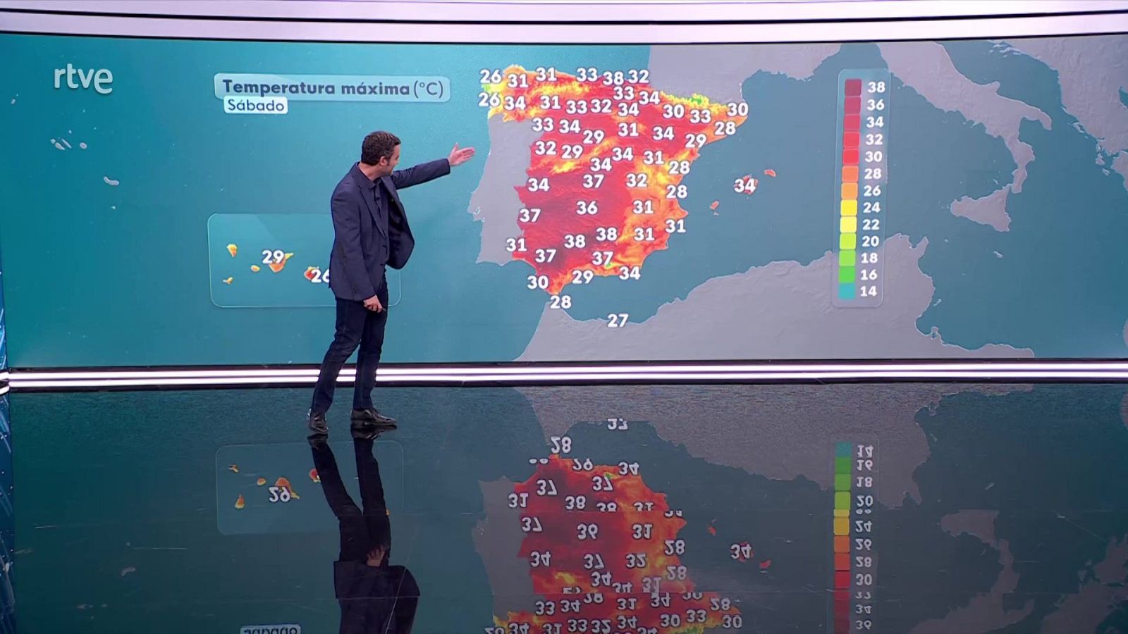 Probabilidad de tormentas localmente fuertes en el este de Castilla-La Mancha y zonas aledañas - El tiempo | Ver