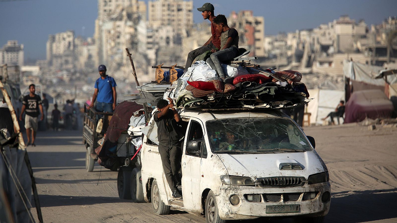 Gazatíes desconfían de la zona humanitaria israelí | Ver