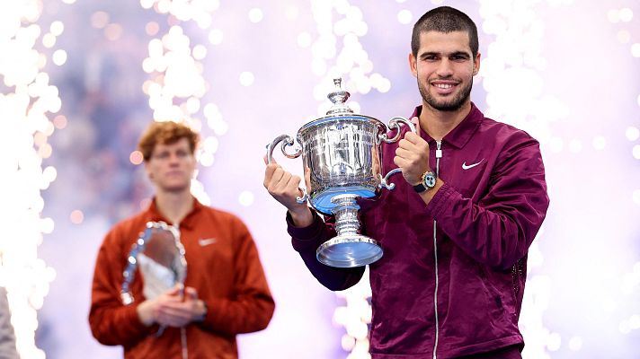 Telediario Matinal - Alcaraz conquista nueva Nueva York y el 'número uno' del mundo