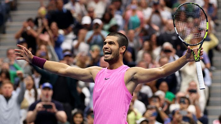 Telediario Matinal - Alcaraz suma su exto 'grande' tan solo con 22 años