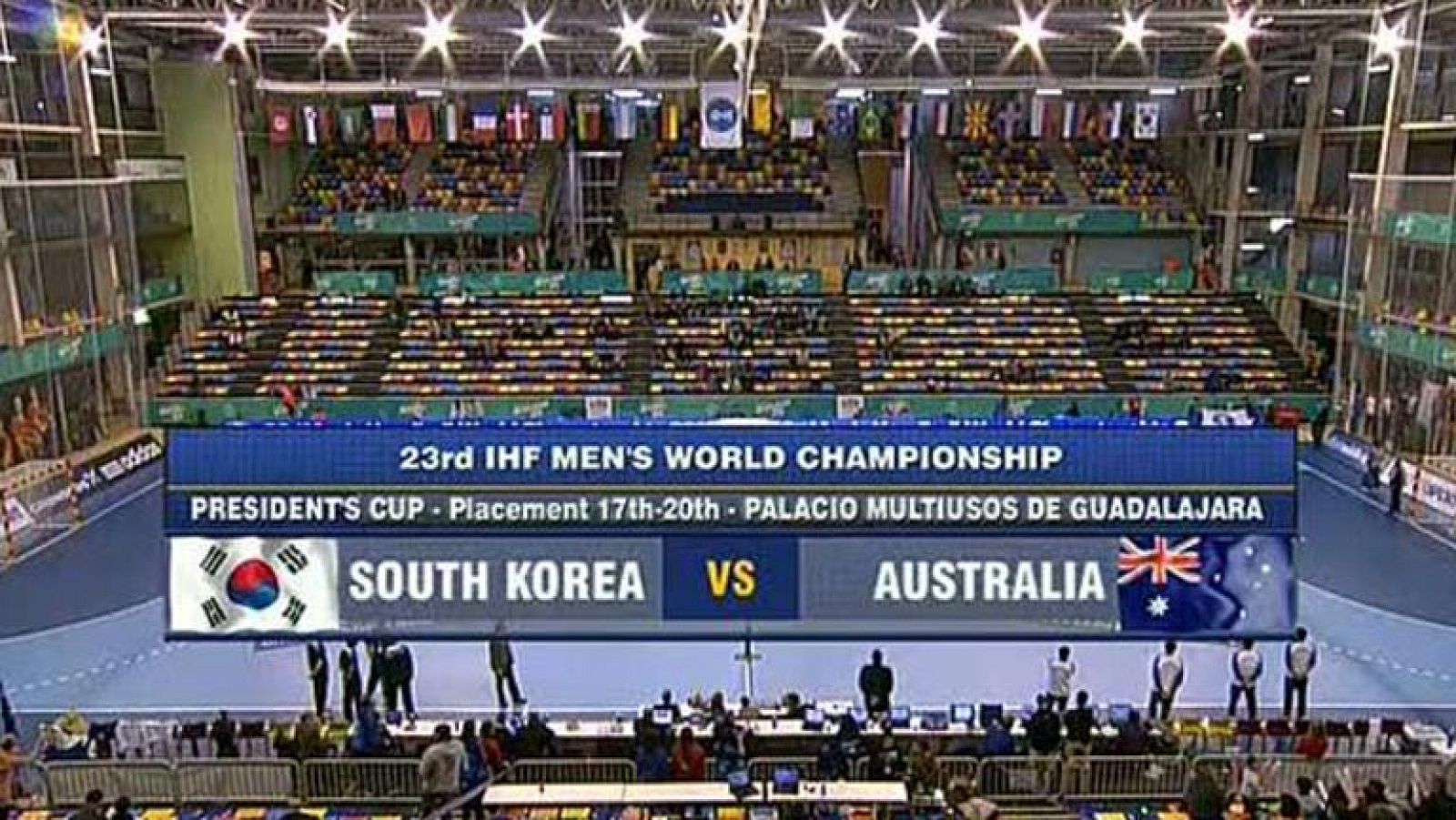 Mundial de Balonmano - President's Cup: Corea del Sur - Australia