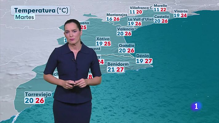 L'informatiu - Comunitat Valenciana - El tiempo en la Comunitat Valenciana 08/09/25