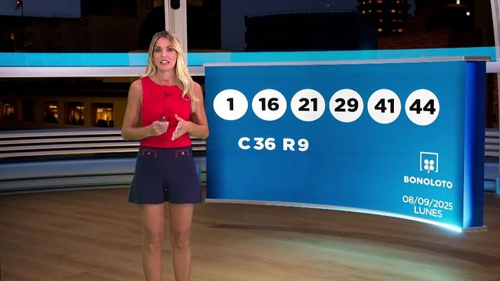 Loterías - Sorteo de la Bonoloto y Primitiva del 08/09/2025