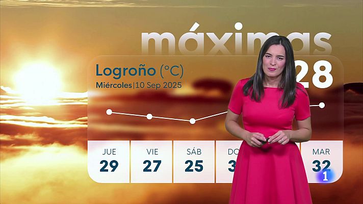 Informativo Telerioja - El tiempo en la rioja - 10-09-2025 - Ver ahora