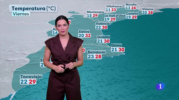 L'informatiu - Comunitat Valenciana - El Tiempo en la Comunitat Valenciana - 11/09/25