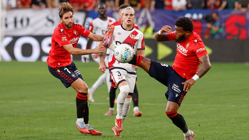 Osasuna - Rayo Vallecano: resumen partido de la 4 jornada de Primera | Ver