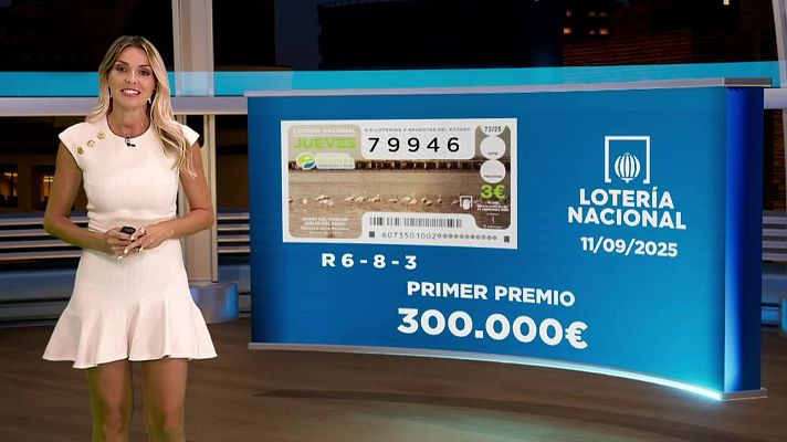 Loterías - Sorteo de la Lotería Nacional, Bonoloto, Primitiva y Jóker del 11/09/2025