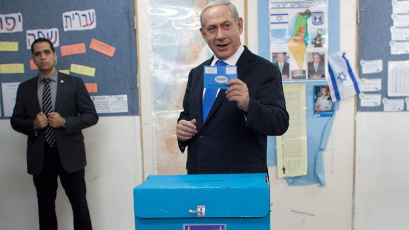 Israel celebra elecciones con Netanyahu como favorito