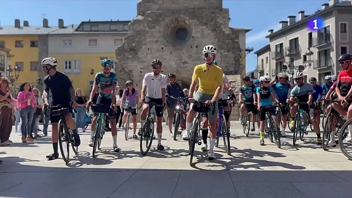 L'Informatiu - 1.600 km en bici per visibilitzar la síndrome de Down