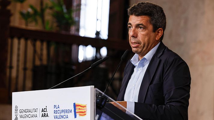 Telediario 2 - Mazón anuncia la remodelación de su Gobierno arropado por la dirección del PP