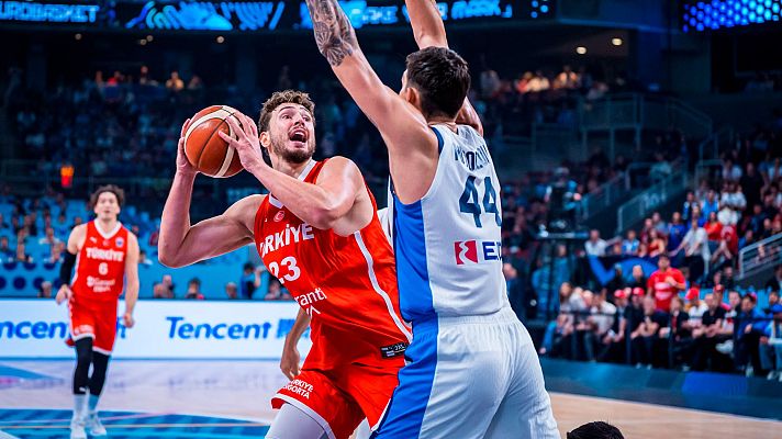 Baloncesto en RTVE - Campeonato de Europa Masculino: 2ª Semifinal: Grecia - Turquía