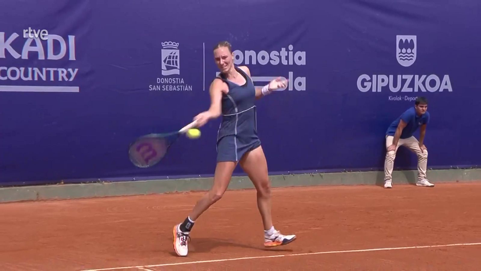 Tenis – WTA Internacional de San Sebastián. 1ª Semifinal:  Darja Semenistaja - Anouk Koevermans - Tenis | Ver