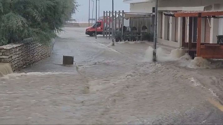 L'Informatiu - Fortes tempestes amb rècord d'intensitat de pluja