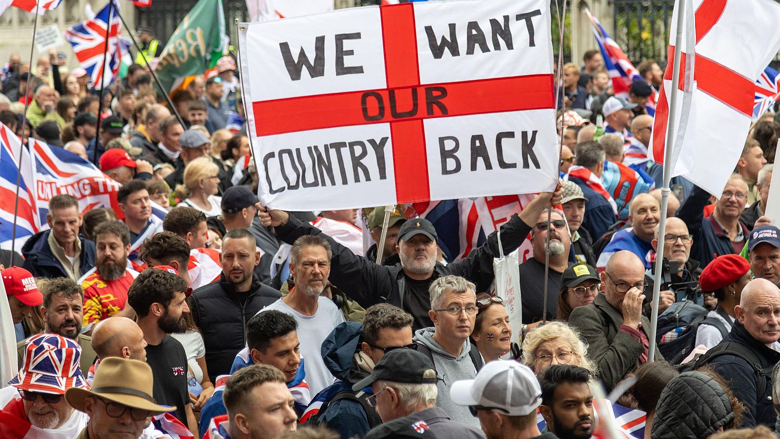Marcha de extrema derecha en Londres contra la inmigración | Ver