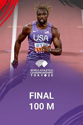 Atletismo - Oblique Seville gana la final de los 100 m del Mundial de Tokio 2025