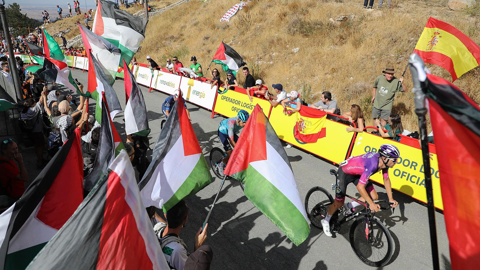 Una Vuelta a España marcada por las protestas propalestinas | Ver