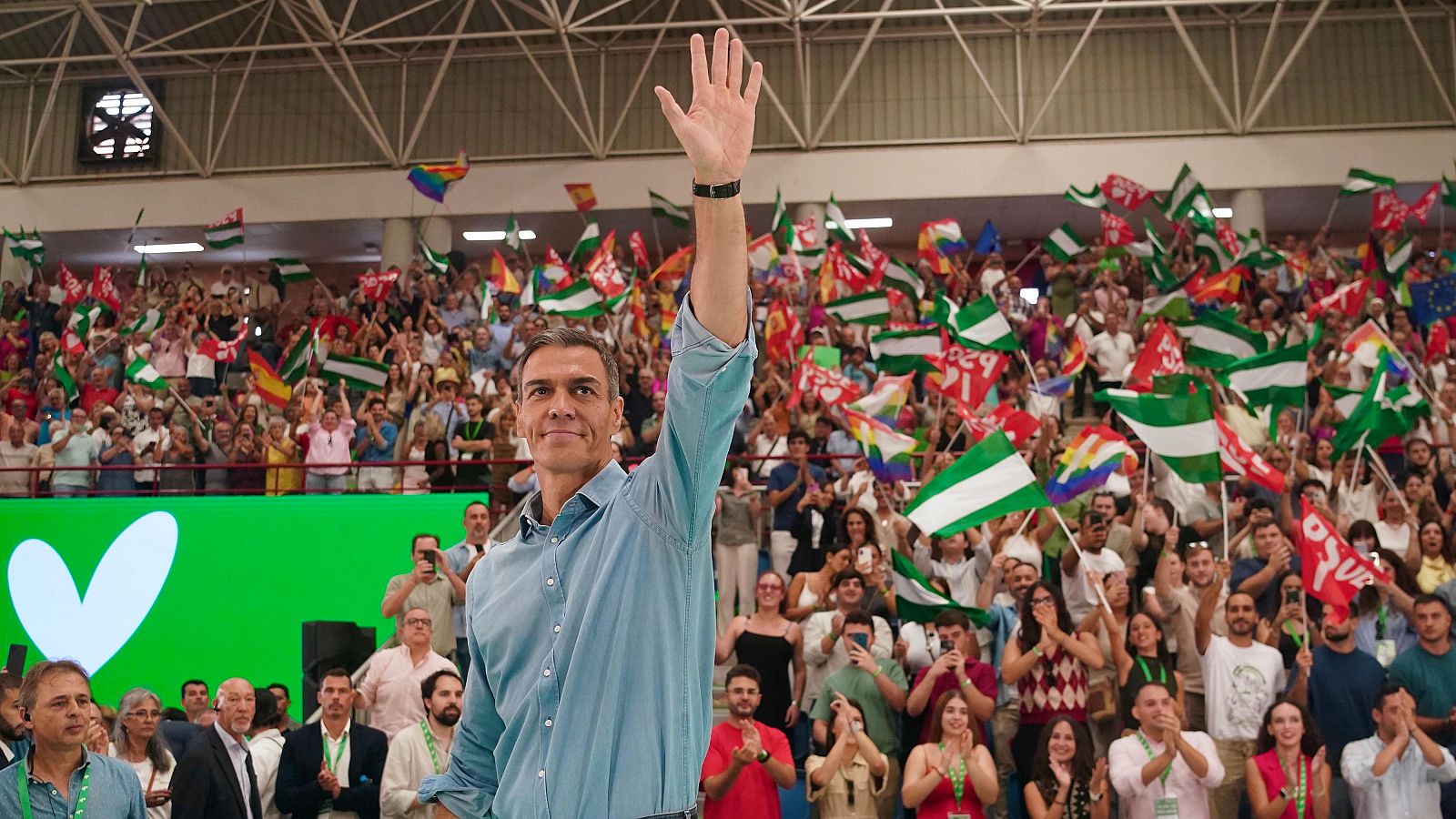Sánchez muestra "admiración" por la movilización por Palestina | Ver