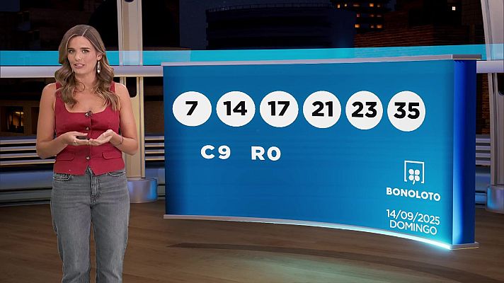 Loterías - Sorteo de la Bonoloto y El Gordo de la Primitiva del 14/09/2025