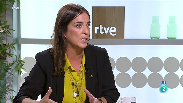 Cafè d'idees - Montserrat: "El Govern està en contra de qualsevol manifestació amb violència"