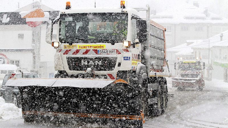 Lluvia, viento y nieve en más de media España