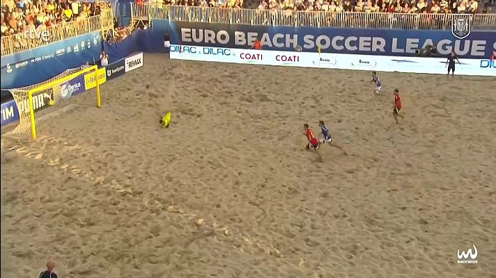 Fútbol  Playa - Euro Beach Soccer League. Superfinal Final: España - Italia