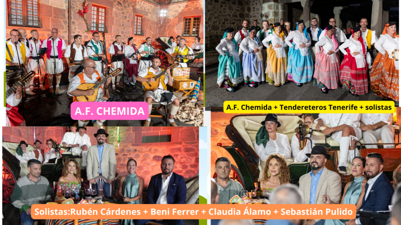 Tenderete - 14/09/2025 con la A.F. Chemida y Tendereteros de Tenerife con solistas - Tenderete | Ver