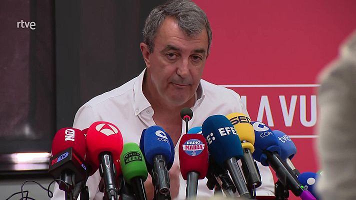 Vuelta ciclista a España - Rueda de prensa Javier Guillén, Director Vuelta Ciclista a España